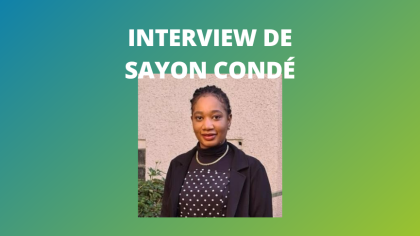 Interview de Sayon Condé
