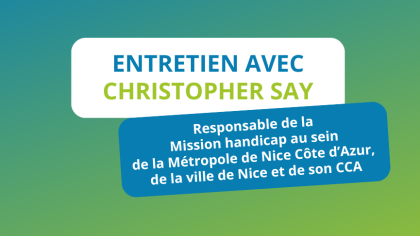 responsable de la Mission handicap - Métropole, Ville de Nice et de son CCA