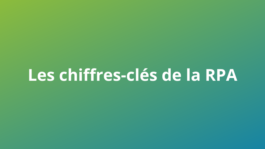 Les chiffres clés de la RPA